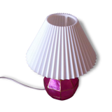 Small Pearly rose brass lamp