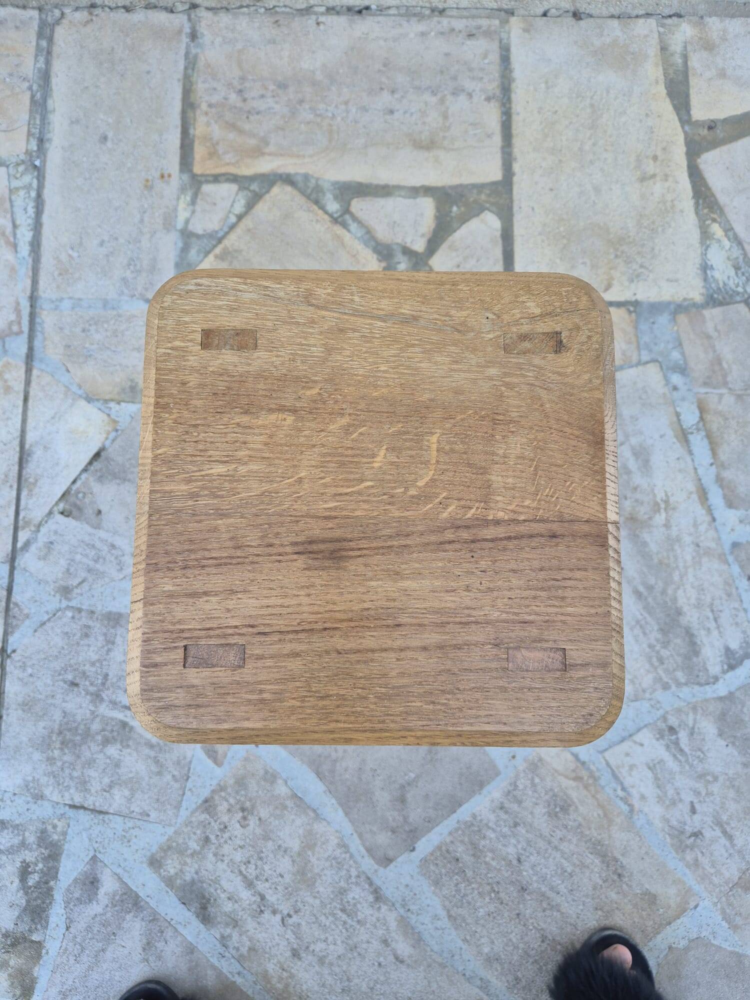 Antique solid wood stool