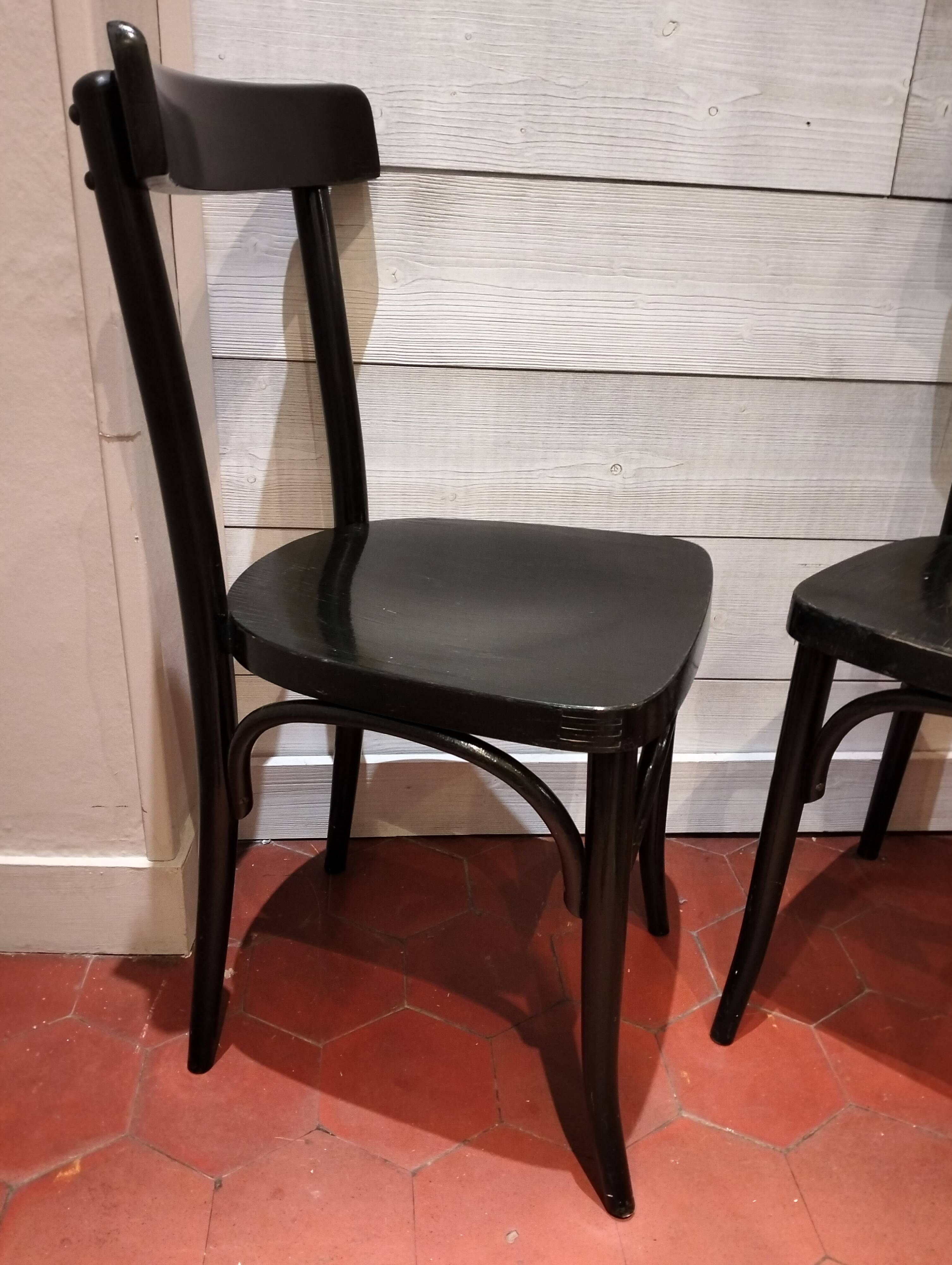 Pair of bistro chairs