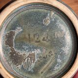 Art nouveau ceramic ewer decanter