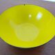 Yellow Krenit Bowls by Herbert Krenchel Torben Ørskov, Set of 3, 1960s