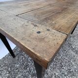 Old vintage wooden desk