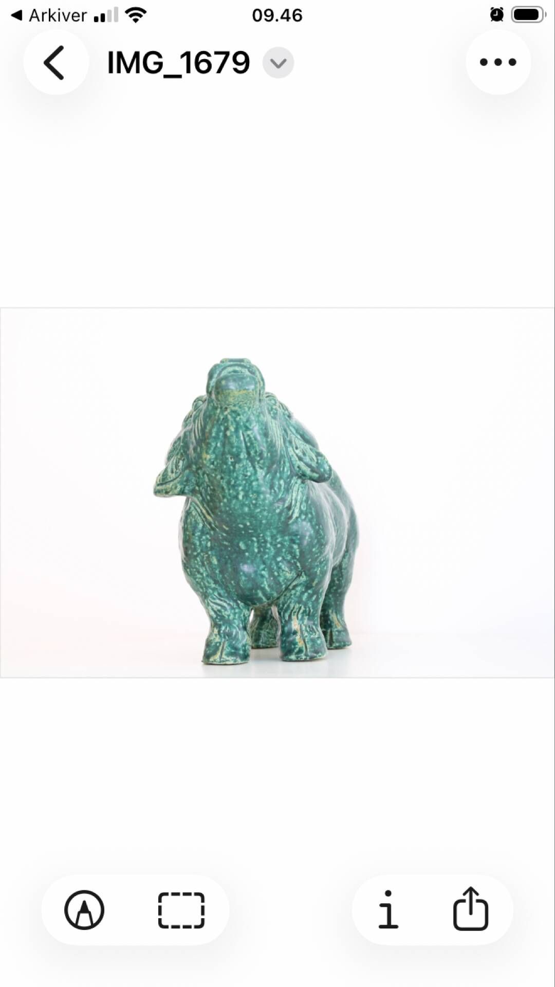 One-of-a-kind monumental pair: ultra-rare knud kyhn water buffaloes –