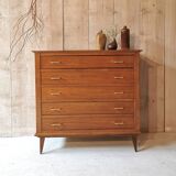 Oak chest of drawers