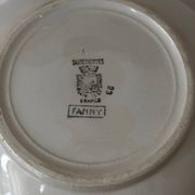 Vintage Sarreguemines Fanny salad bowl