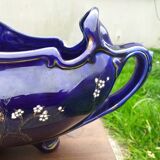 Sarreguemines earthenware garden 1900