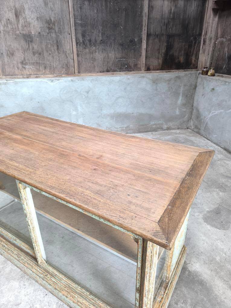 Comptoir vitré meuble de metier