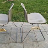 2 chaises métal de Marc HELD