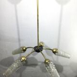 5 light chandelier 1970