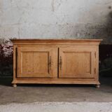 Ardennes-style 2-door chest of drawers in solid oak