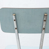 Czechoslovak colored formica cafe chair, 1960´s