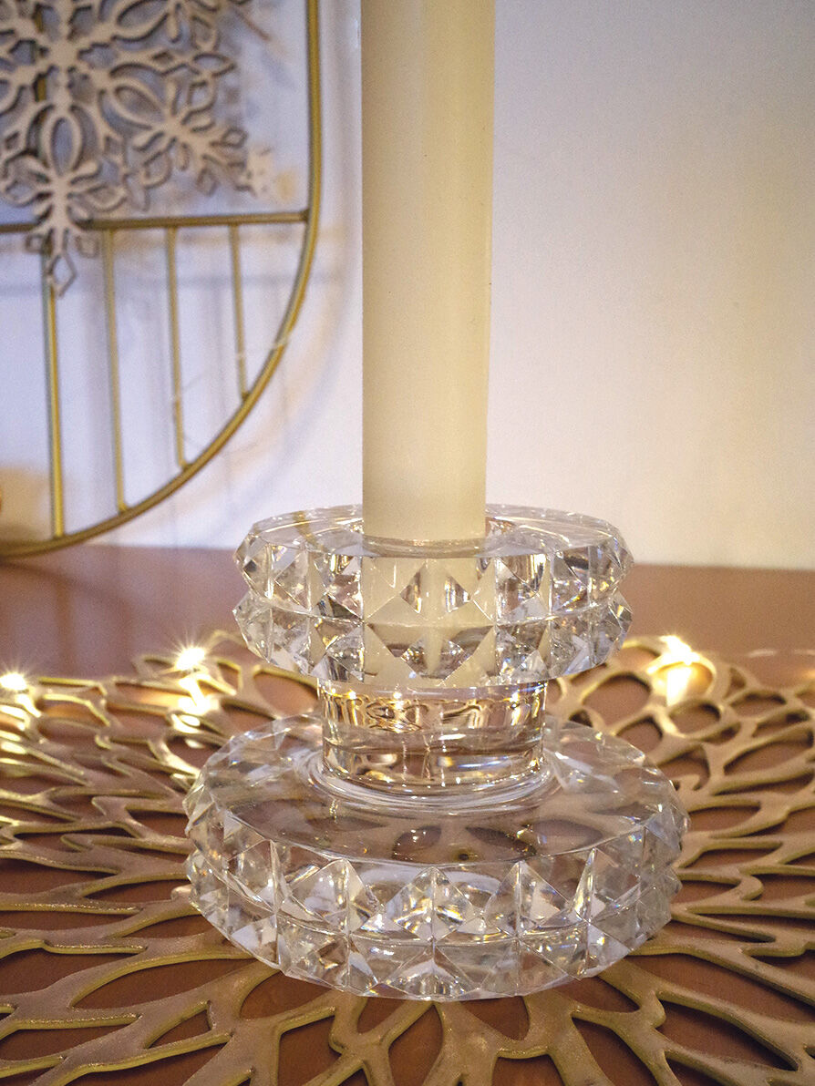 Bougeoir en Cristal Saint Louis