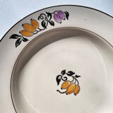Assiette Terre de Fer Longchamp Dieppe