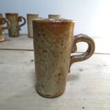 Tasses à café en grès