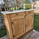 Patinated Parisian buffet – Zinc tray