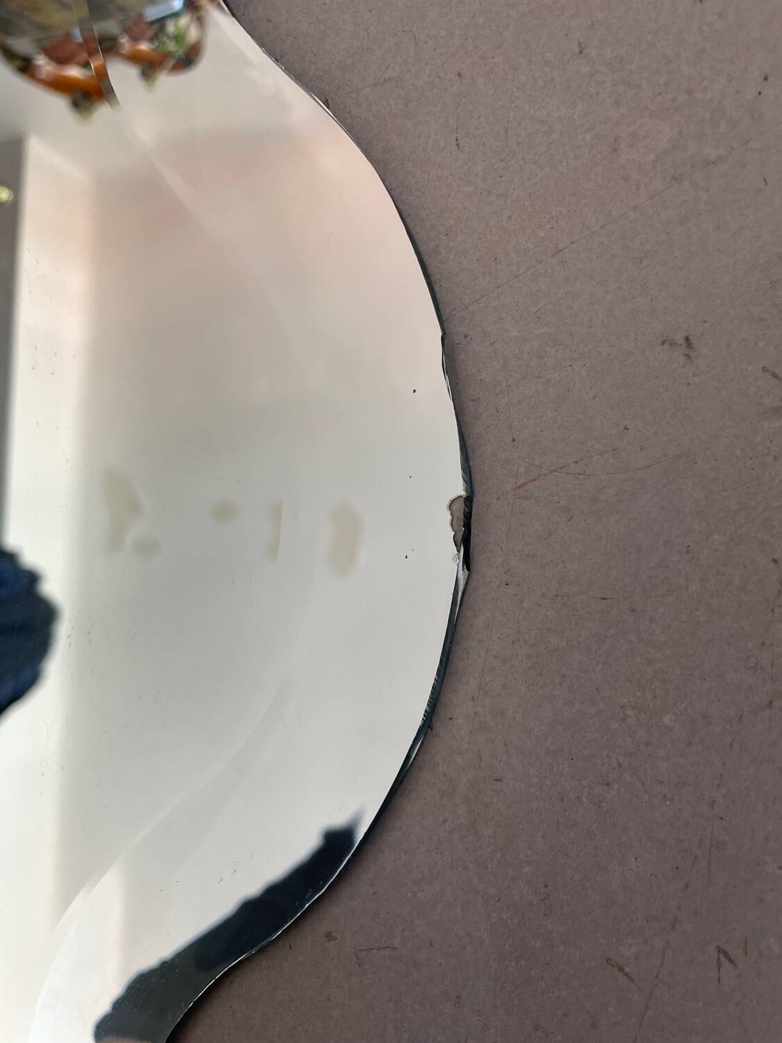 Beveled mirror 40x122cm