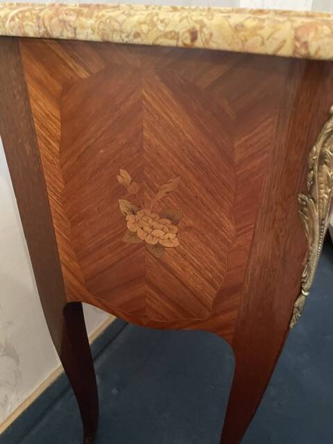 2 louis xv style bedside tables