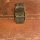 Old brown suitcase
