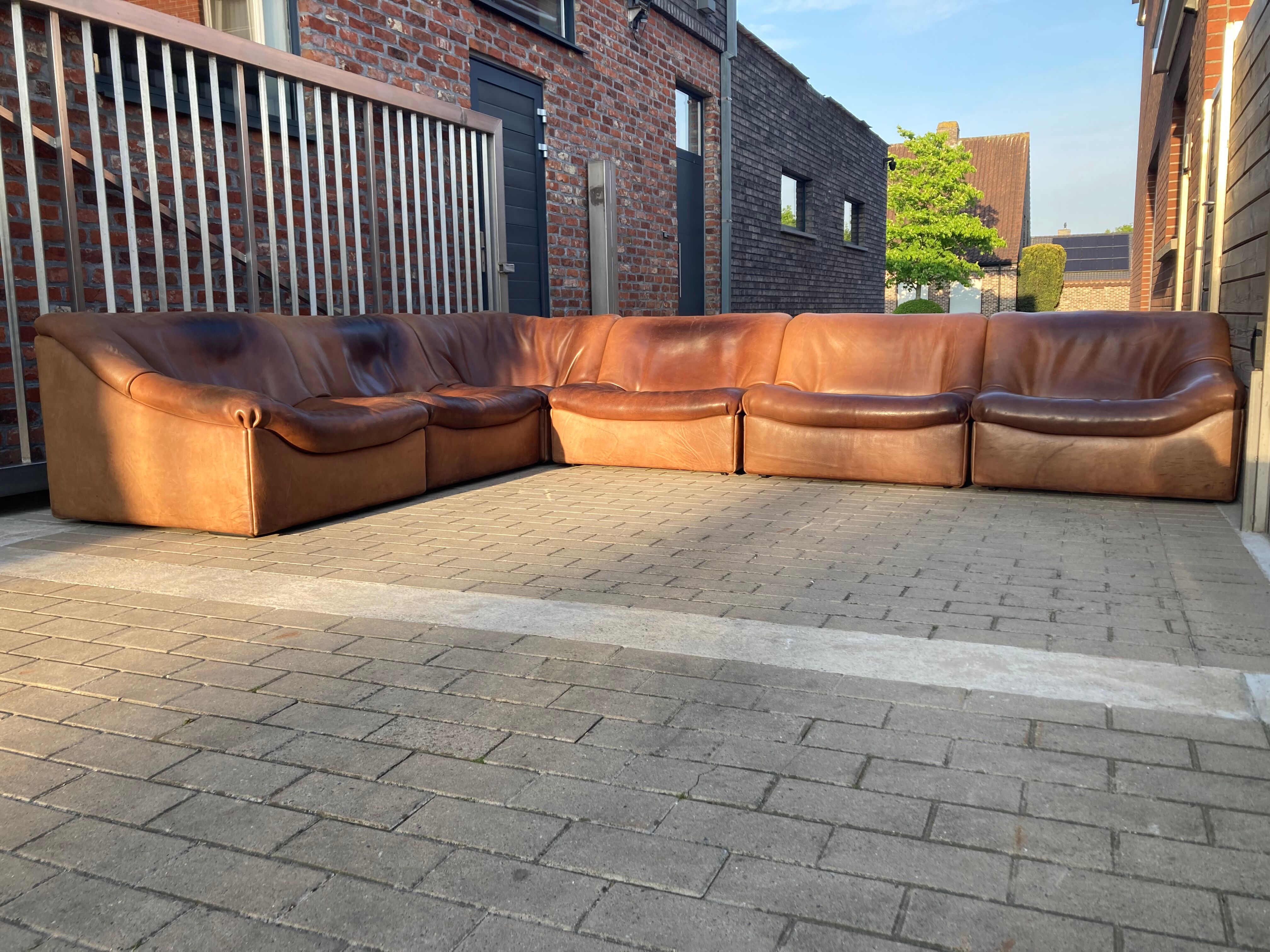 Modular corner seating De Sede Ds46