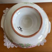 Soupière  poterie émaillée Vintage