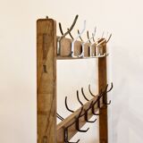 1940's school coat rack