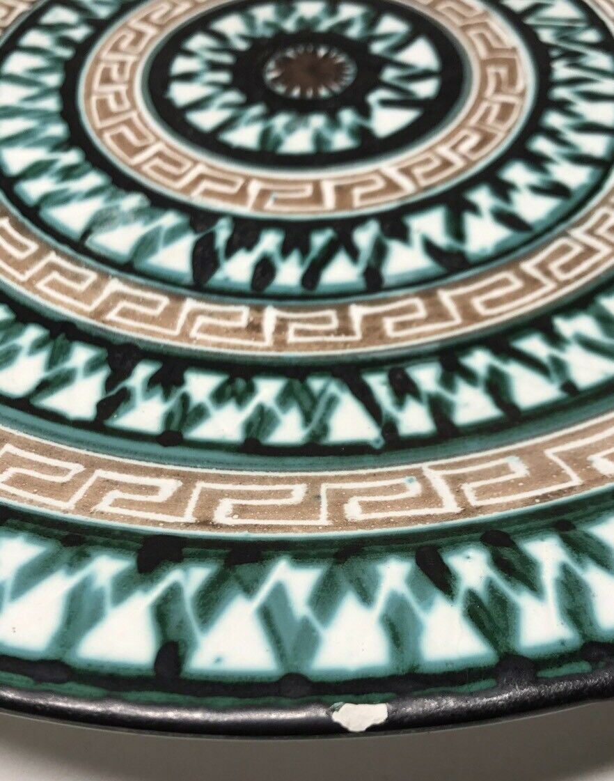 Round dish R.P. Robert Picault Vallauris vintage