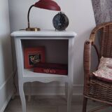 Farrow & Ball Painted Wood Bedside Table / Side Table / End Table