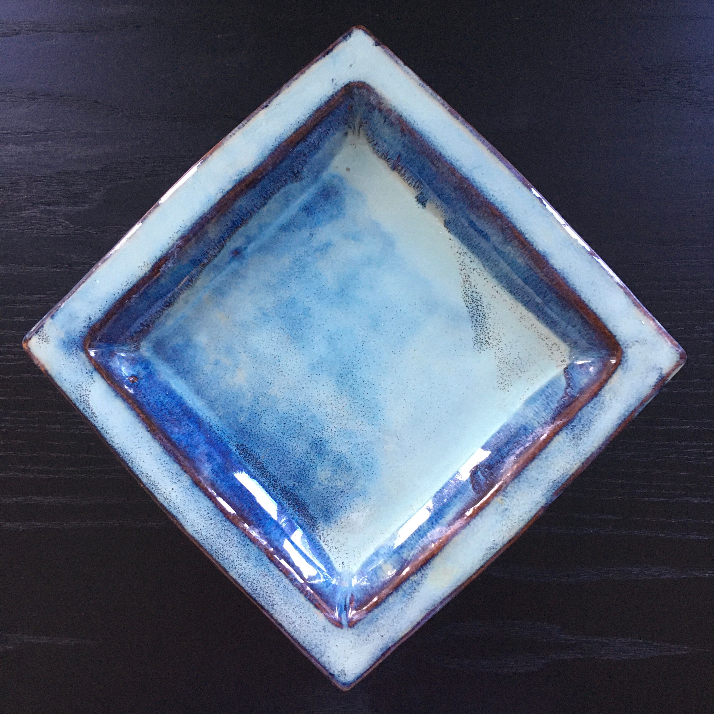 Blue pocket emptier, unique piece