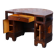Czech Cubistic Writing Desk in Oak and Walnut, 1910s