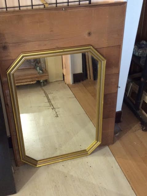 Golden octagonal mirror