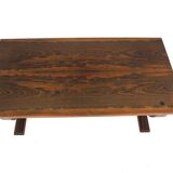 Scandinavian coffee table in rosewood, Johannes Andersen, Denmark, 1960.