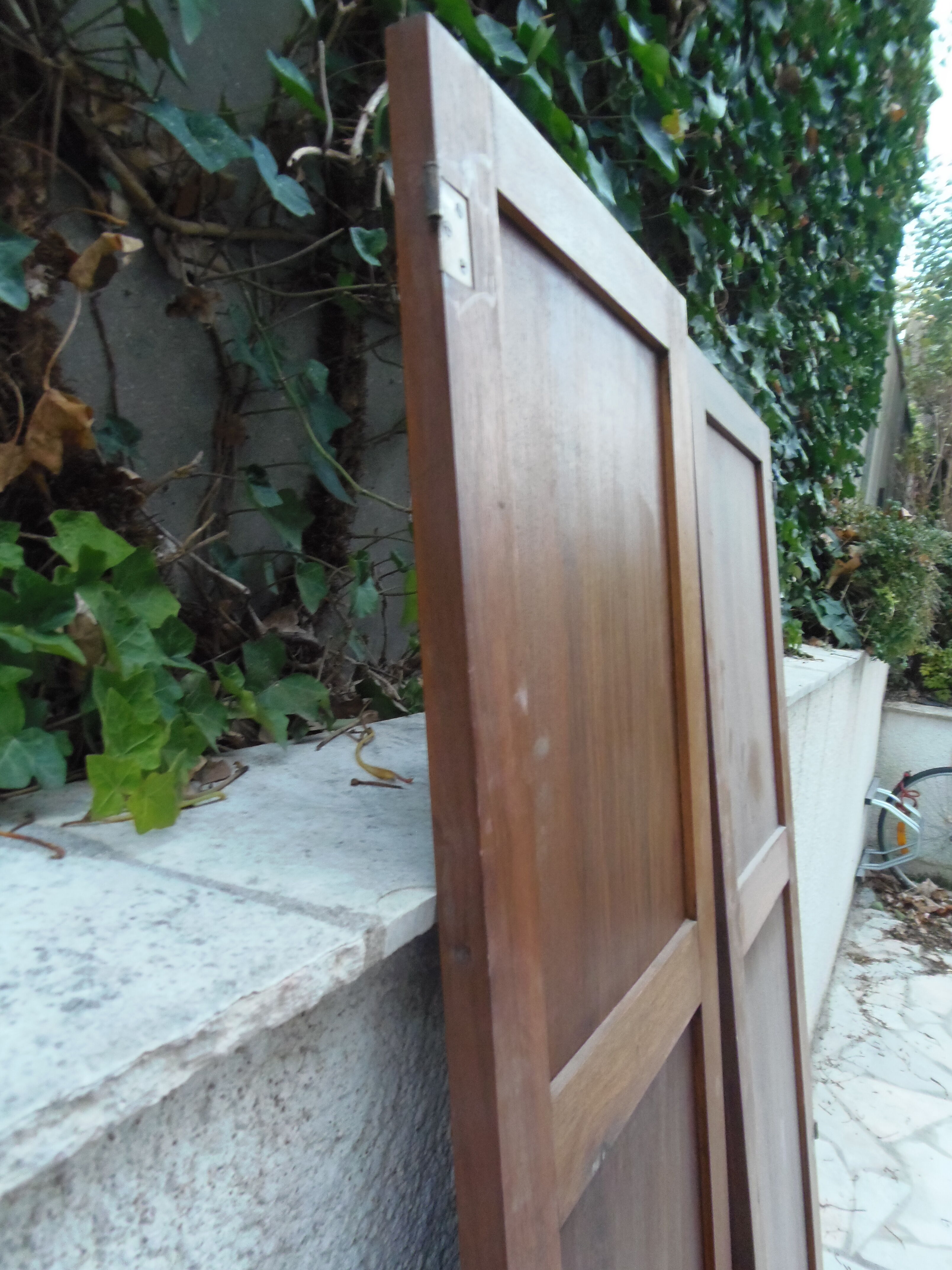 Art deco wood cabinet doors