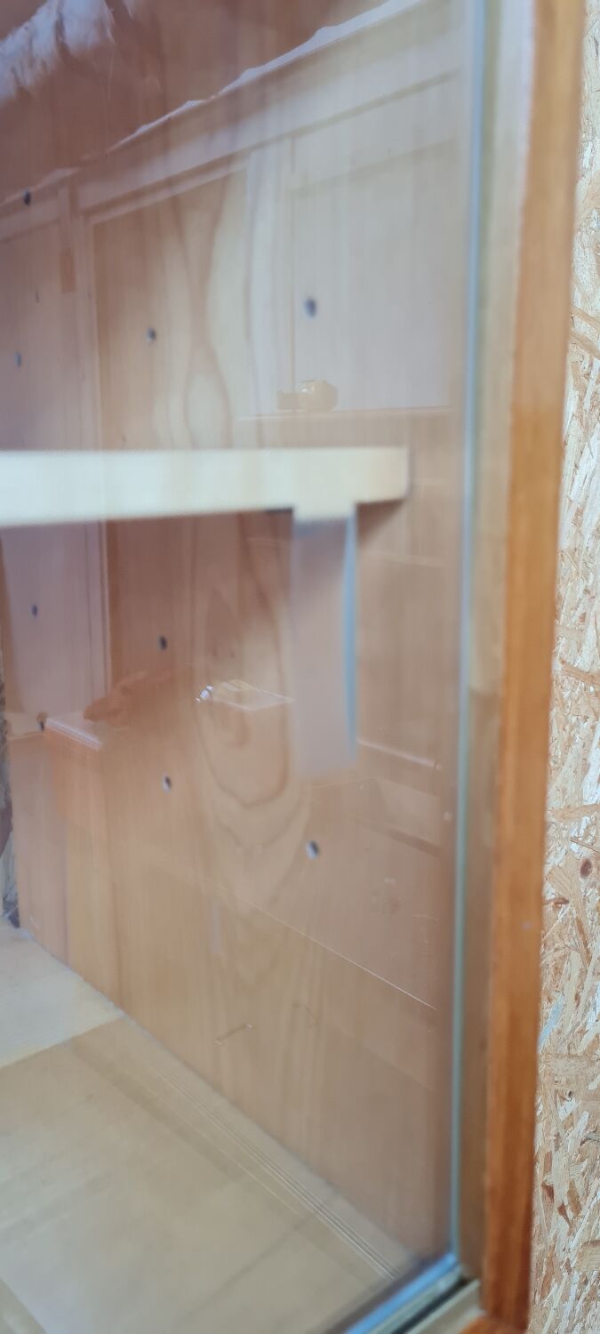 Scandinavian wall bookcase 1950