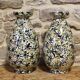 Pair of earthenware vases HBCM Montereau