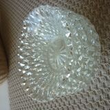 Lot de 5 coupelles en verre moulé
