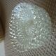 Set of 5 molded glass cups