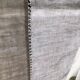 Drap 2 places lin brodé MB jour croisé
