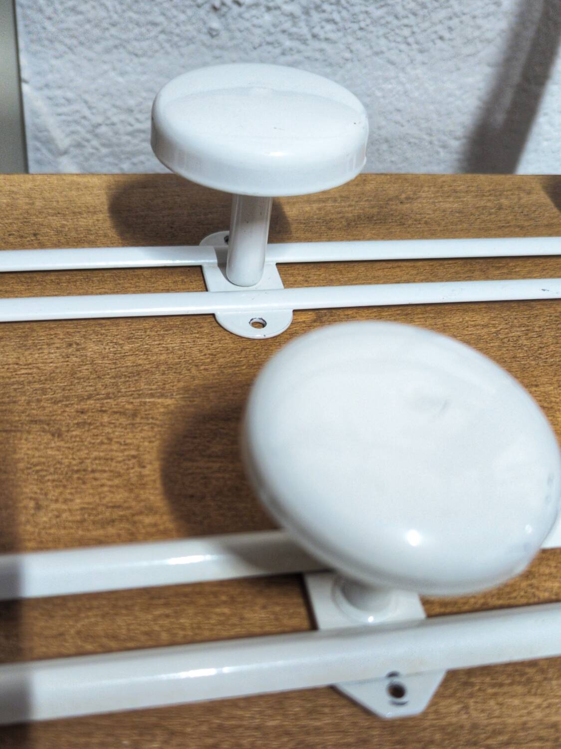 Vintage metal coat rack