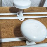 Vintage metal coat rack