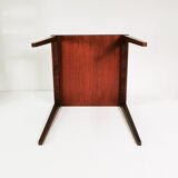 Minimalist rosewood table, Denmark, 1960s