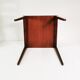 Minimalist rosewood table, Denmark, 1960s