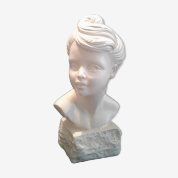 Plaster bust