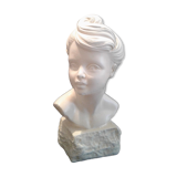 Plaster bust