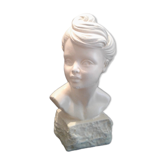 Plaster bust