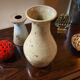 Pyrite sandstone vase by Jean Migeon in La Borne, 60s