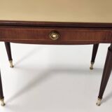 Pair of Beech and Ebonized Walnut Nightstands Attr. to Paolo Buffa, Italy