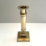 Antique, brass candlestick in the classicist style, Germany, early 20th century.