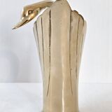 Vintage swan pitcher vase 1970
