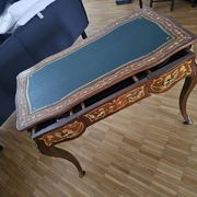 Handmade Baroque-style desk with 3 drawers - St. Petersburg office furniture