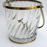 Ice bucket, baccarat crystal